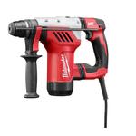 Milwaukee® 5268-21 Reversing Corded Rotary Hammer Kit, 1-1/8 in SDS Max® Chuck, 5500 bpm, 1500 rpm No-Load, 4 in Max Core Bit Compatibility, 1-1/8 in Max Solid Bit Capacity, 12-1/2 in OAL
