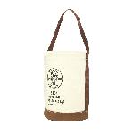 Klein® 5104 Heavy Duty Bottom Bucket, 17 in H, 1 Pocket, #4 Canvas, Off-White