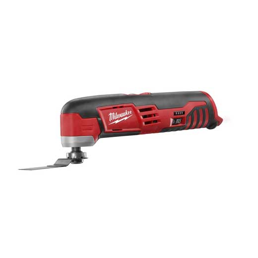 Milwaukee® 2426-20 Cordless Oscillating Multi-Tool Kit, 5000 to 20000 opm Speed, 12 VDC, Lithium-Ion Battery