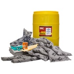 SPC® AllWik® SKA-55 Spill Kit, 55 gal Drum, Fluids Absorbed: Universal