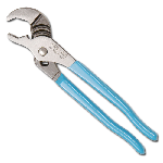 Channellock® 422 Groove Joint Plier, 1-1/2 in Nominal, 1.12 in L x 0.47 in THK 1080 High Carbon Steel V-Shape Jaw, 9-1/2 in OAL