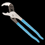 Channellock® 442 Tongue and Groove Plier, 2-1/4 in Nominal, 1-1/2 in L x 1/2 in THK 1080 High Carbon Steel V-Shape Jaw, 12 in OAL