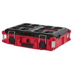 Milwaukee® PACKOUT™ 48-22-8424 Waterproof Flip Latch Tool Box, 6.6 in H x 16.1 in W x 22.1 in D