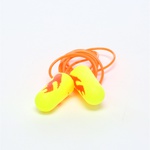 E-A-Rsoft™ 7000052721 Corded Earplugs, 33 dB Noise Reduction, Tapered Shape, ANSI S3.19-1974, Disposable, Corded Design