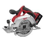 Milwaukee® 2630-20 Cordless Circular Saw, 6-1/2 in Blade, 5/8 in Arbor/Shank, 18 VDC, 1-5/8 in 45 deg, 2-1/8 in at 90 deg D Cutting, Li-Ion Battery, Left Blade Side