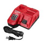 Milwaukee® M18™ M12™ 48-59-1808 Rapid Charger, For Use With M12™ and M18™ Battery, Li-Ion Battery, 1 Battery