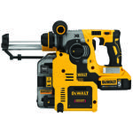 DeWALT® DCH273P2DHO L-Shape Cordless Rotary Hammer Kit, 1 in SDS Plus® Chuck, 20 VDC, 0 to 1100 rpm No-Load, Li-Ion Battery