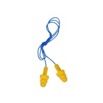 E-A-R™ 7000002320 Corded Earplugs, 25 dB Noise Reduction, Flanged Shape, ANSI S3.19-1974, Reusable, Corded Design