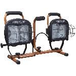 Southwire® L14SLEDSW Tripod Work Light, Halogen Lamp, 1000 W Lamp, 120 VAC, Medium Base, 2 Heads