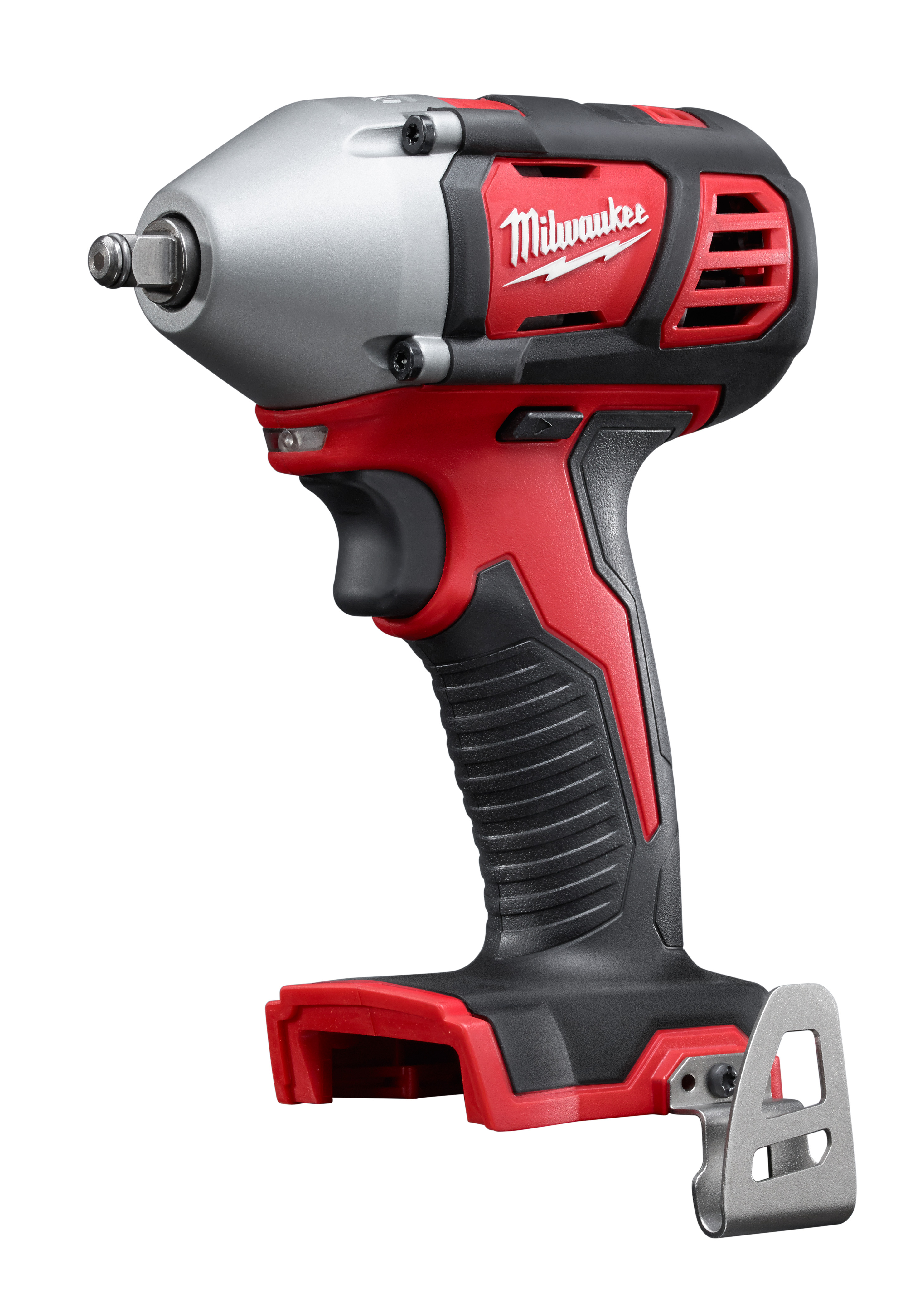 Milwaukee® M18™ 2658-20 Compact Cordless Impact Wrench With Friction Ring, 3/8 in Square Drive, 3350 bpm, 167 ft-lb Torque, 18 VDC, 6 in OAL