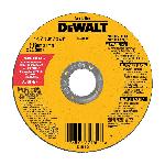 DeWALT® HP™ DW8062 Small Diameter Cut-Off Wheel, 4-1/2 in Dia x 0.045 in THK, 7/8 in Center Hole, 60 Grit, Aluminum Oxide Abrasive