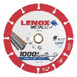 Lenox® METALMAX™ 1972923 Type 1 Cut-Off Wheel, 6 in Dia x 0.05 in THK, 7/8 in Center Hole, 40/50 Grit, Diamond Abrasive