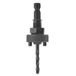 Lenox® 1779801 Standard Hole Saw Arbor, 2L Arbor, 1/2 in, 1/4 in Pilot Drill, Steel