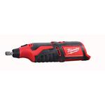 Milwaukee® M12™ 2460-20 Cordless Rotary Tool, 12 VDC, 5000 to 32000 rpm Speed, Li-Ion Battery, Slide ON/OFF With Speed Dial Switch