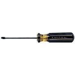 Stanley® 100 PLUS® 64-102 Standard Screwdriver, #2 Phillips® Point, Alloy Steel Shank, 8-1/4 in OAL, Acetate Handle, Black Oxide Tipped/Polished Chrome