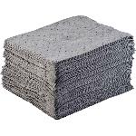 SPC® BASIC® BPU100 Heavyweight Perforated Absorbent Pad, 17 in L x 15 in W x 1 ply THK, 20.5 gal Absorption, Meltblown Polypropylene