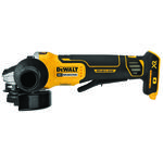 DeWALT® DCG413B Small Cordless Angle Grinder, 4-1/2 in Dia Wheel, 5/8-11 Arbor/Shank, 20 VDC, Li-Ion Battery, Paddle Switch