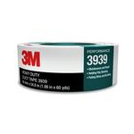 3M™ 7000048814 Heavy Duty Tape, 54.8 m L x 24 mm W, 8.6 mil THK, Rubber Adhesive, Polyethylene Over Cloth Scrim Backing, Silver