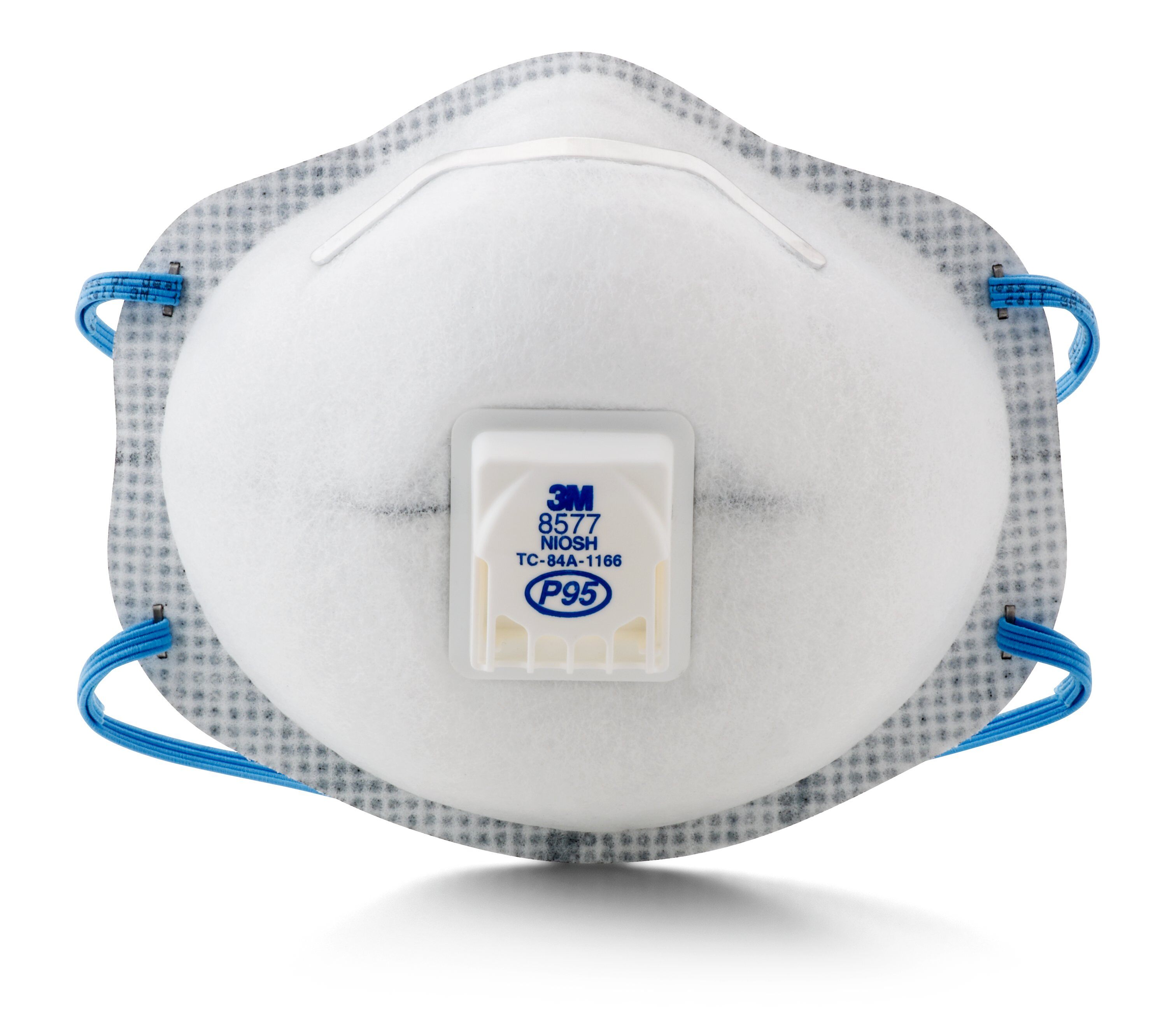 3M™ 8577 Standard Particulate Respirator, Resists: Oil and Non-Oil Based Particles