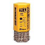 DeWALT® DW5417B25 Hammer Drill Bit, 1/4 in Drill Bit, 25/64 in SDS-Plus® Shank, 4 in D Cutting, Carbide Cutting Edge, 6 in OAL
