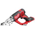 Milwaukee® M18™ 2635-20 Double Cut Cordless Shear, 18 ga Cold Rolled Steel, 22 ga Stainless Steel Cutting, 2300 spm, 15.2 in OAL, Li-Ion Battery