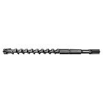 Milwaukee® 48-20-4340 4-Cutter Rotary Hammer Drill Bit, 3/4 in Drill Bit, 3/4 in Spline Shank, 17 in D Cutting, Carbide Cutting Edge, 22 in OAL