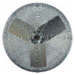 TPI ACH24 1-Phase Assembled Circulator Head, 24 in Blade, 6800 cfm High, 5000 cfm Low Flow Rate, 120 VAC, 2.5 A