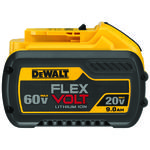 DeWALT® FlexVolt® DCB609 Premium Battery Pack, 9 Ah Li-Ion Battery, 20/60 VDC Charge, For Use With MAX 20/60/120 VDC