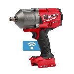 Milwaukee® M18 FUEL™ 2863-20 High Torque Bare Tool Cordless Impact Wrench, 1/2 in 4-Mode Straight Drive, 2100 bpm, 1000/1400 ft-lb Torque, 18 VDC, 8.39 in OAL