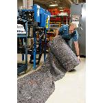 SPC® RAG36150 Heavyweight Surface Absorbent Mat and Rug, 150 ft L x 36 in W, 55 gal Absorption, Cotton/Polyester Fiber