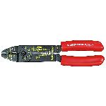 Klein® 1001 Multi-Tool Electrician's Wire Stripper/Cutter, 22 to 8 AWG Stranded, 26 to 10 AWG Cable/Wire, 7 to 8 mm Shearing