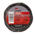 Temflex™ 7100009255 Friction Tape, 82-1/2 ft L x 1-1/2 in W, 13 mil THK, Cotton Fabric, Rubber Adhesive, Black