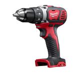 Milwaukee® M18™ 2606-20 Cordless Drill/Driver, 1/2 in Chuck, 18 VDC, 0 to 400/0 to 1800 rpm No-Load, 7-1/4 in OAL, Li-Ion Battery
