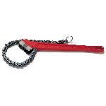RIDGID® 31330 Heavy Duty Chain Wrench, 4-1/2 to 7-1/2 in Pipe, 36 in OAL, Alloy Steel Double End Jaw, Alloy Steel Handle