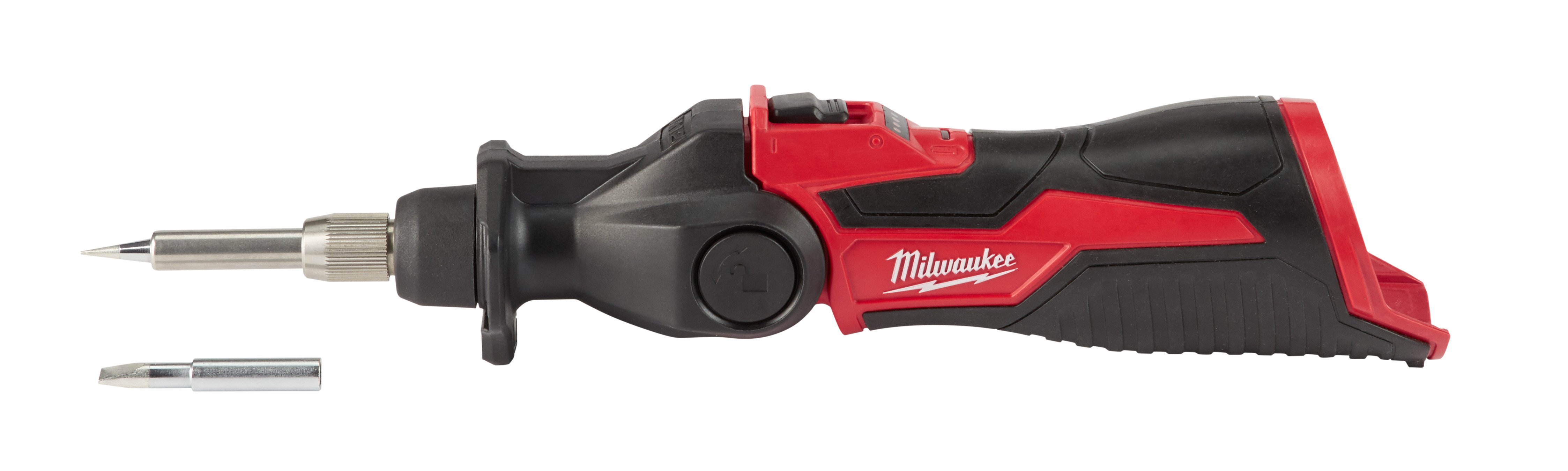 Milwaukee® M12™ 2488-20 Cordless Soldering Iron, 12 VDC, 90 W, 0.02 in Dia Tip, 10-3/4 in L Cord, Pistol Grip Handle