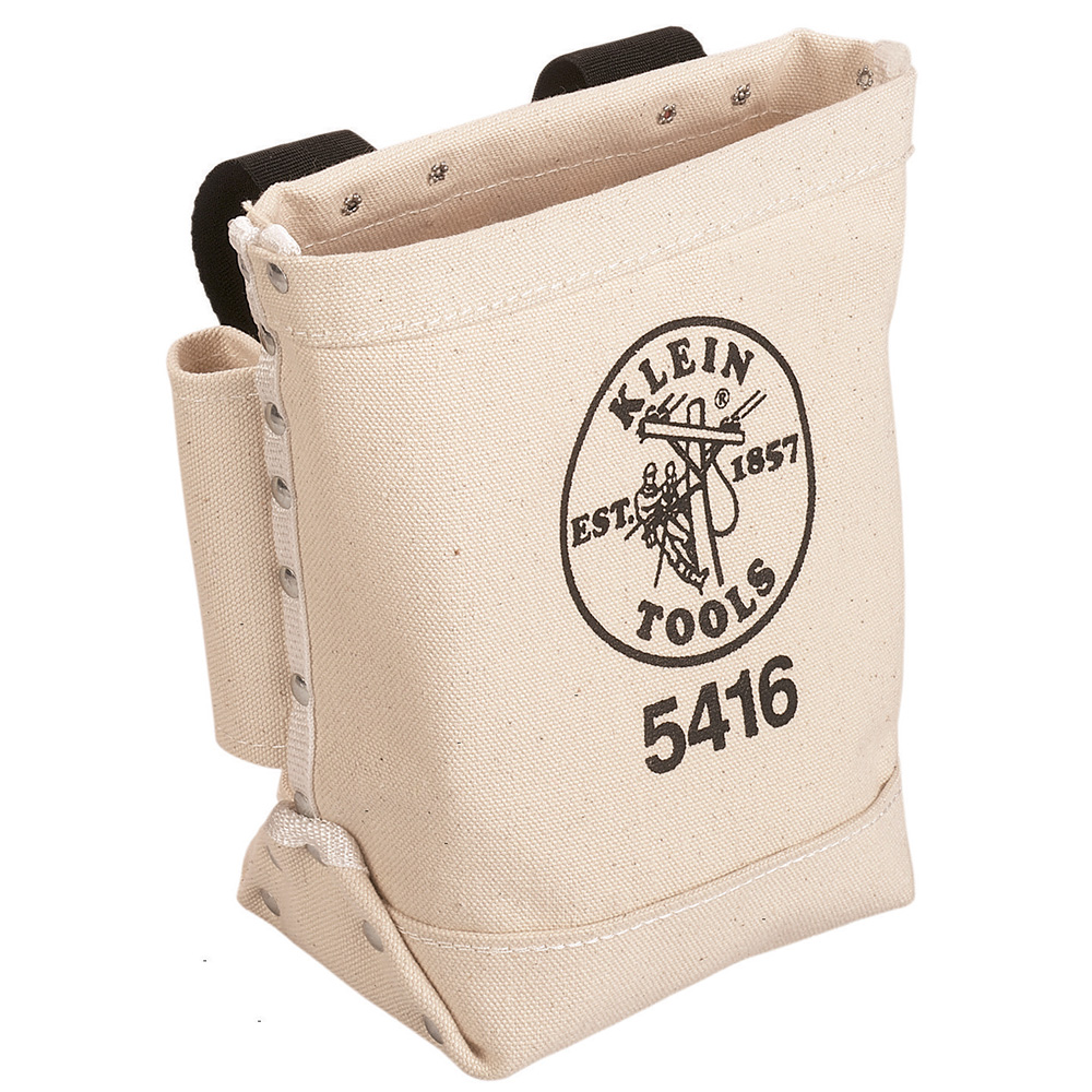 Klein® 5416 Loop Bull Pin/Bolt Bag, Canvas, Beige