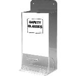 Brady® MVSDM 1-Compartment Deluxe Unfilled Visitor Spec Dispenser, 20 to 25 Glasses Capacity, 18 in H x 8 in W x 4 in D, Acrylic, Wall Mount