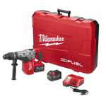 Milwaukee® 2717-22HD Cordless Rotary Hammer Kit, 1-9/16 in SDS Max® Chuck, 18 VDC, 0 to 3000 rpm No-Load, Li-Ion Battery