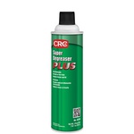 CRC® SUPER DEGREASER™ 03109 Non-Chlorinated Non-Corrosive Degreaser, 20 oz Can, Solvent Odor/Scent, Clear, Aerosal Spray Form