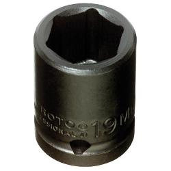 Proto® TorquePlus™ J7424M Standard Length Socket, Metric, 1/2 in Square Drive, 24 mm