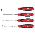 Milwaukee® 48-22-9215 Hook and Pick Set, 4 Pieces, Steel