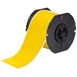 Brady® B30C-3000-595-YL B30 Large Thermal Transfer Vinyl Label, 3 in W, Yellow, B-595 Vinyl