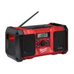 Milwaukee® M18™ 2890-20 Cordless Jobsite Radio, 18 VDC, Li-Ion Battery