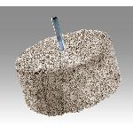 3M™ 7000028446 Convolute Multi-Finishing Wheel, 6 in Dia Wheel, 1 in Center Hole, 2 in W Face, Fine Grade, Silicon Carbide Abrasive