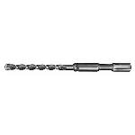 Milwaukee® 48-20-4037 2-Cutter Rotary Hammer Drill Bit, 3/8 in Drill Bit, 3/4 in Spline Shank, 4 in D Cutting, Carbide Cutting Edge, 10 in OAL