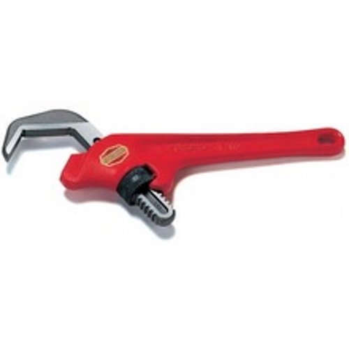 RIDGID® 31305 Hex Wrench, 1-1/8 to 2-5/8 in Pipe, 9-1/2 in OAL, Hex Jaw, Cast Iron Handle, Knurled Nut Adjustment