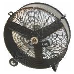TPI CPB36D 1-Phase Direct Drive Standard Portable Blower, 120 VAC, 1/3 hp, 7000/8200 cfm Flow Rate, 36 in Propeller, Steel Propeller, Import