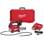 Milwaukee® M18™ 2646-21CT 2-Speed Cordless Grease Gun Kit, 14.5 oz Cartridge, 10000 psi Operating