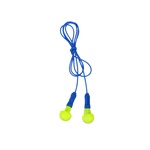 E-A-R™ 7000052745 Push-Ins™ Corded Earplugs, 28 dB Noise Reduction, Push-to-Fit Shape, CSA Class AL, ANSI S3.19-1974, Disposable, Corded Design