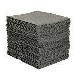 SPC® MRO Plus® MRO100 Dimpled Heavyweight Medium Linting Perforated Absorbent Pad, 19 in L x 15 in W x 3 ply THK, 26 gal Absorption, Meltblown-Meltblown-Meltblown Polypropylene